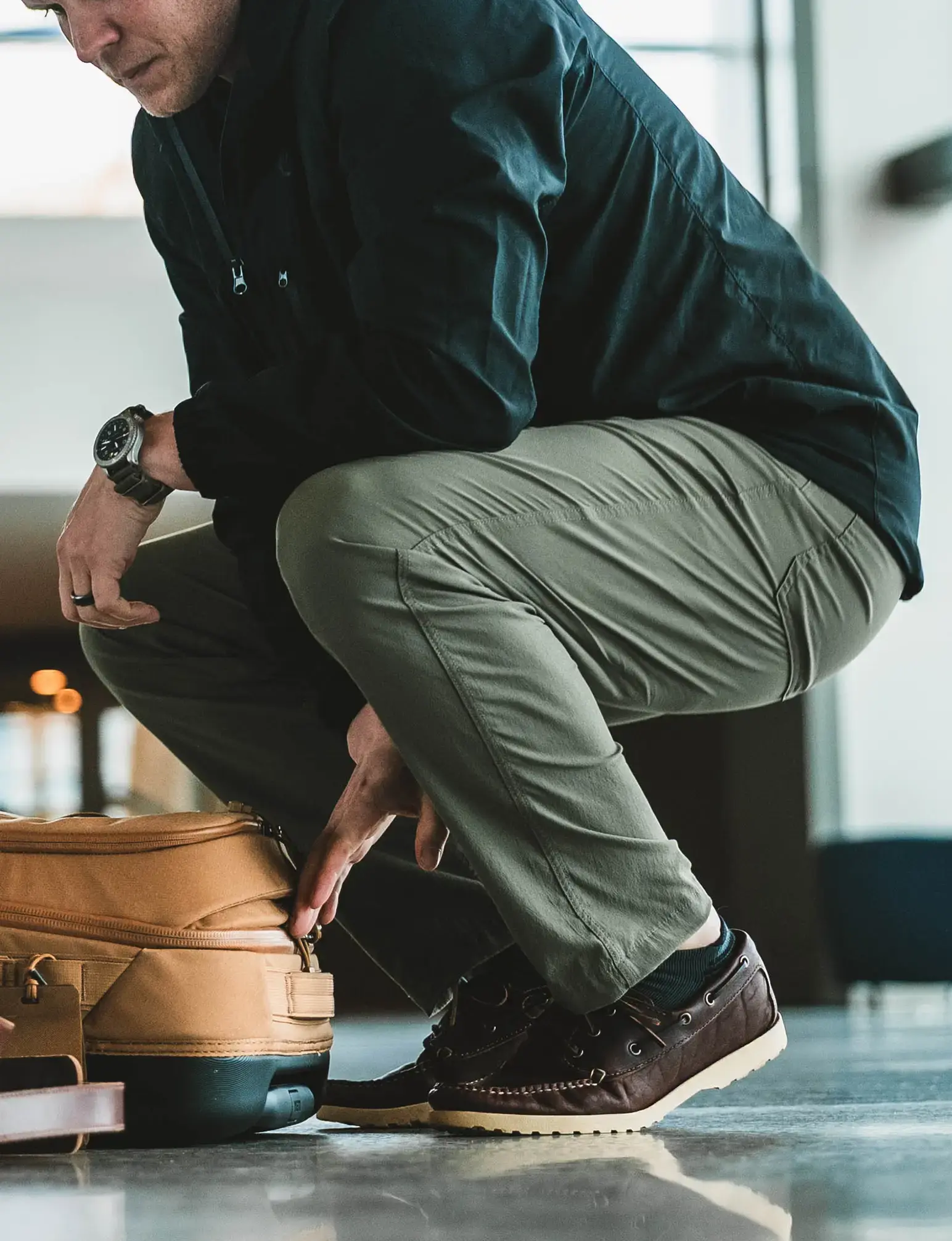 GTFO STRETCH WOVEN TRAVEL PANT-STRAIGHT - Image 28