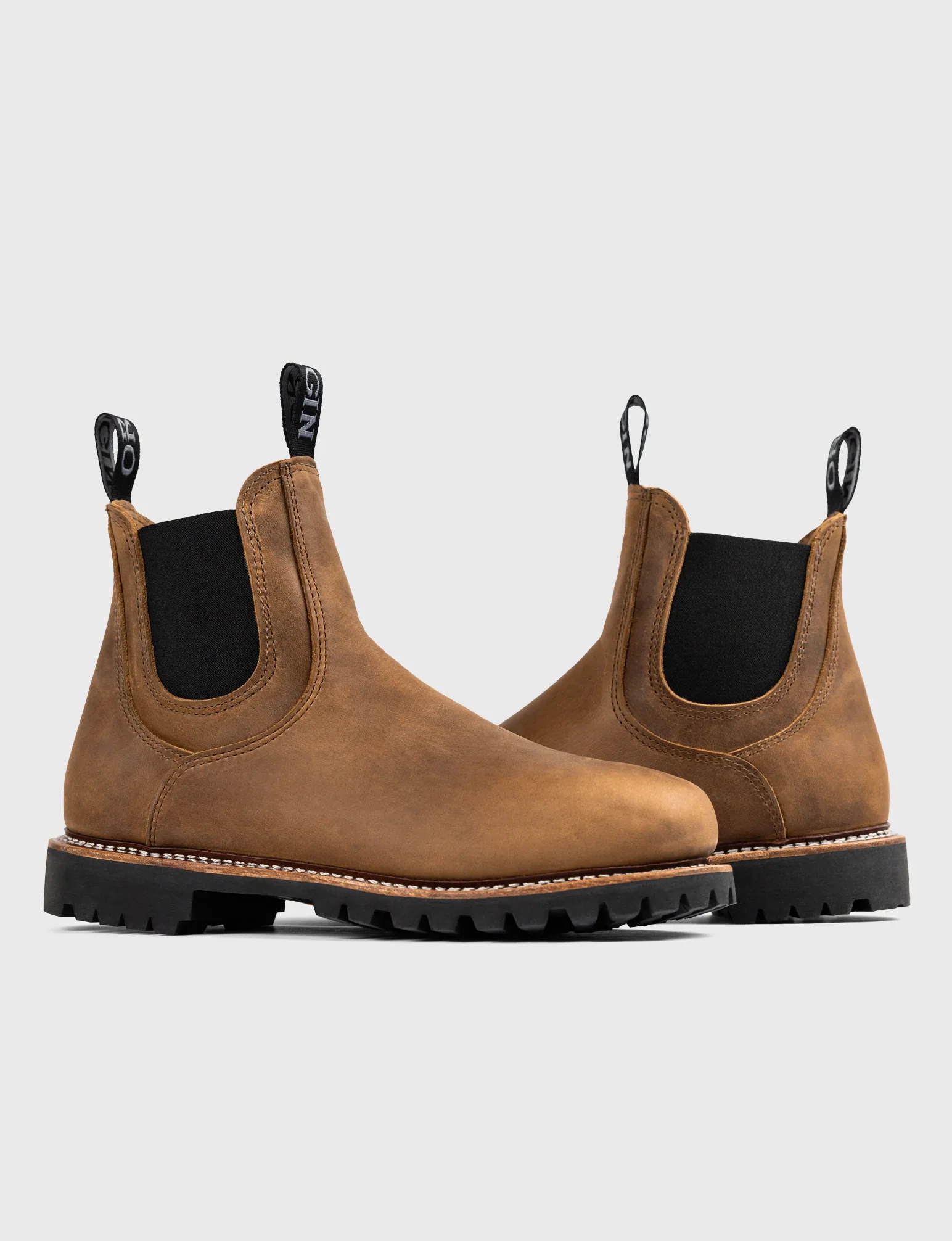 IRONSIDE CHELSEA STEEL TOE BOOT BIG LUG SOLE - Image 3