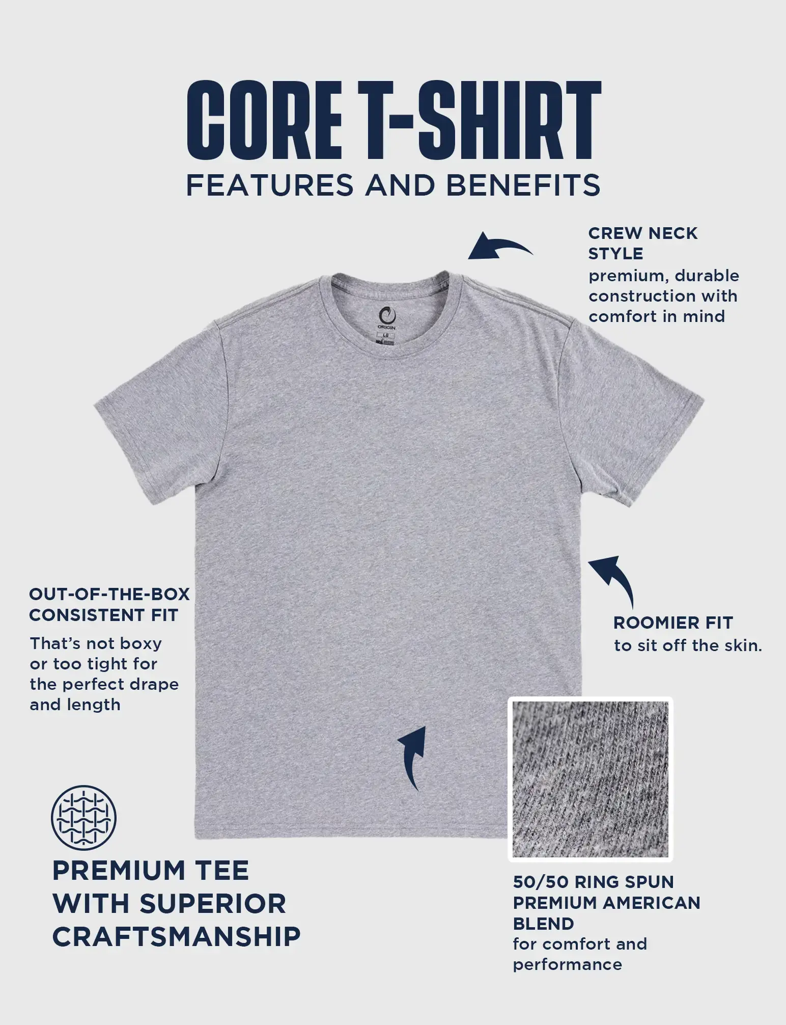 ORIGIN® CORE T-SHIRT - Image 59