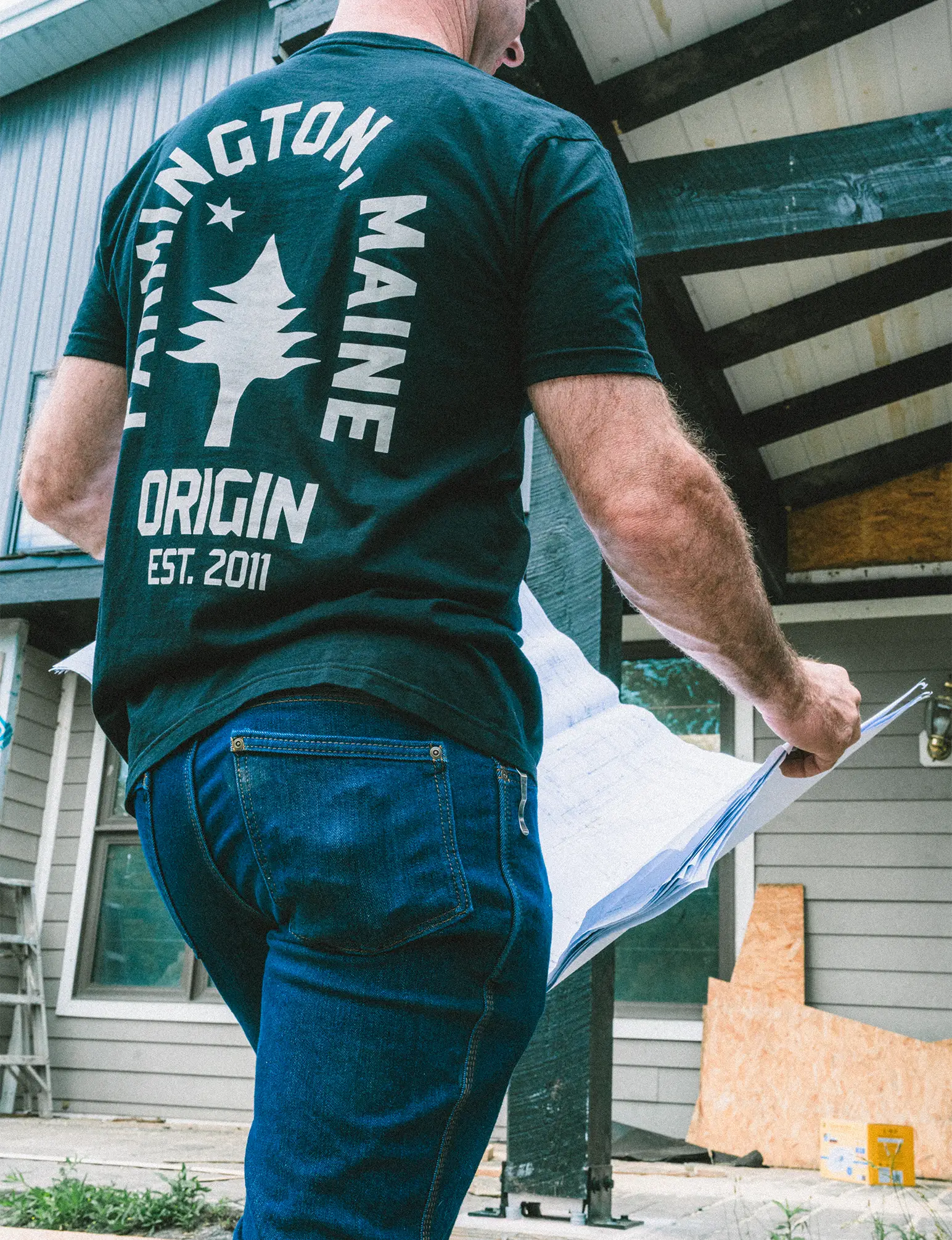 ORIGIN® CORE T-SHIRT - MAINE FLAG GRAPHIC - Image 6